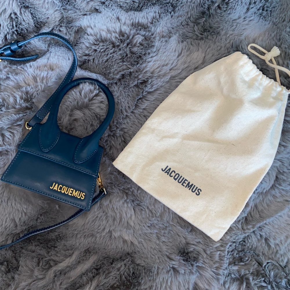 jacquemus bag navy blue